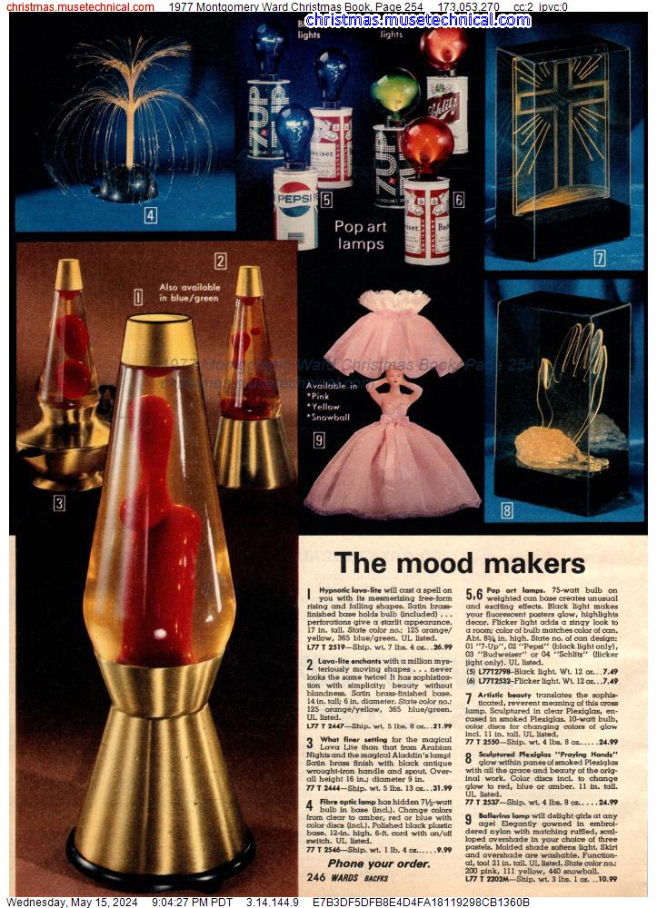 1977 Montgomery Ward Christmas Book, Page 254