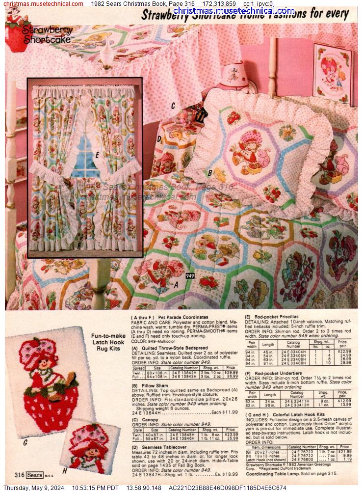 1982 Sears Christmas Book, Page 316