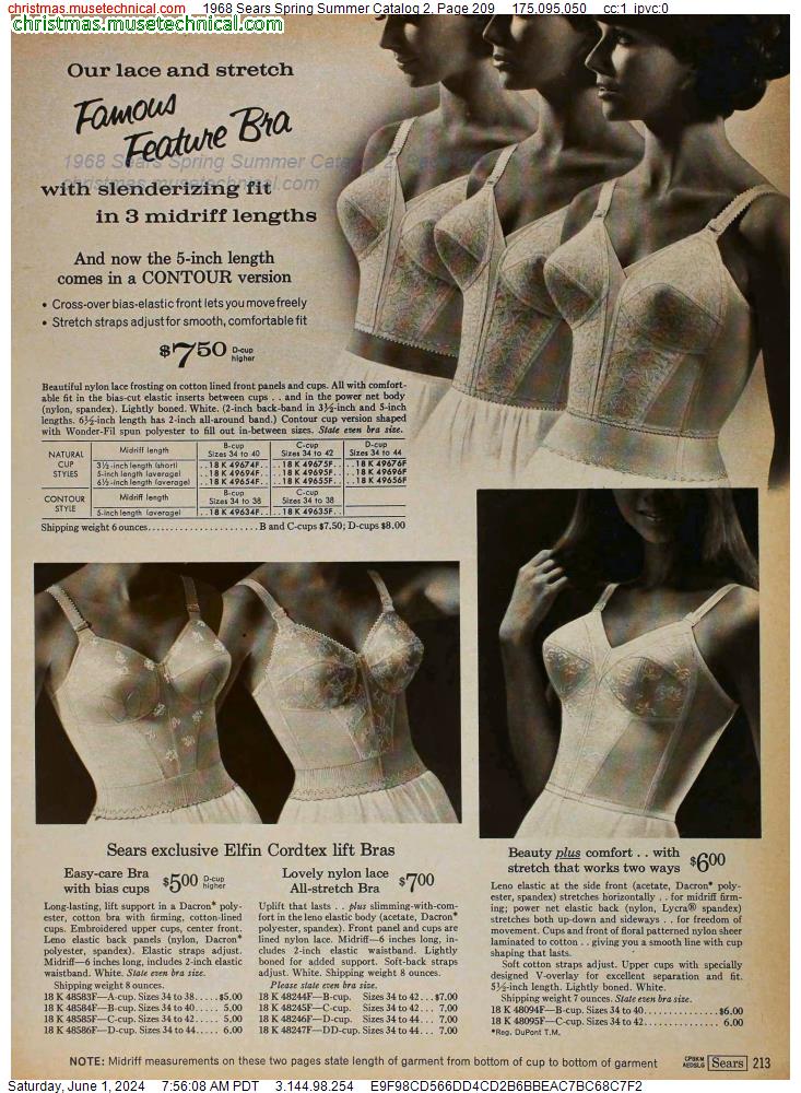 1968 Sears Spring Summer Catalog 2, Page 209