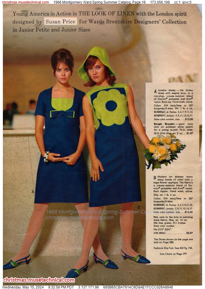 1966 Montgomery Ward Spring Summer Catalog, Page 18