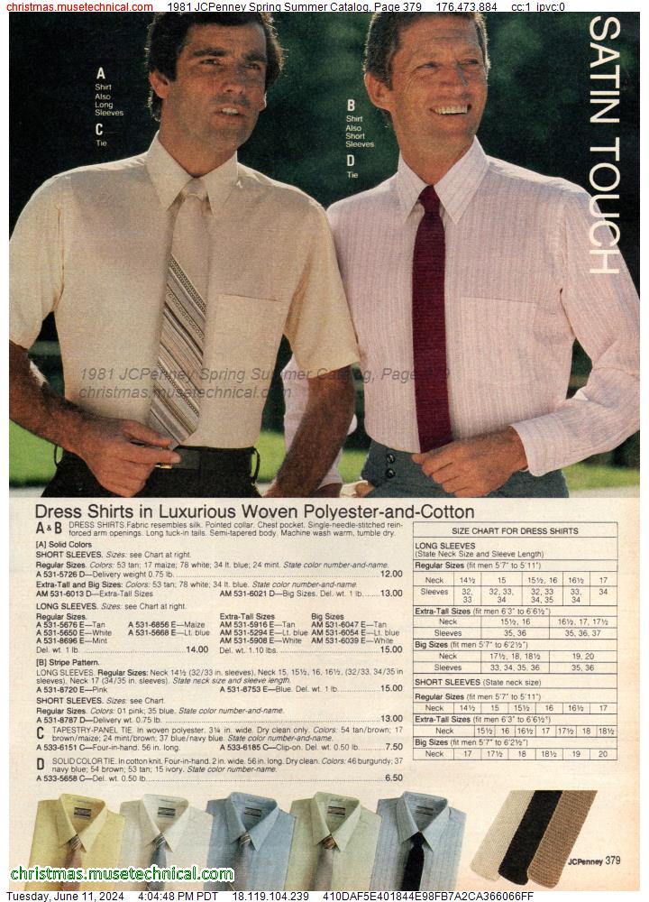 1981 JCPenney Spring Summer Catalog, Page 379