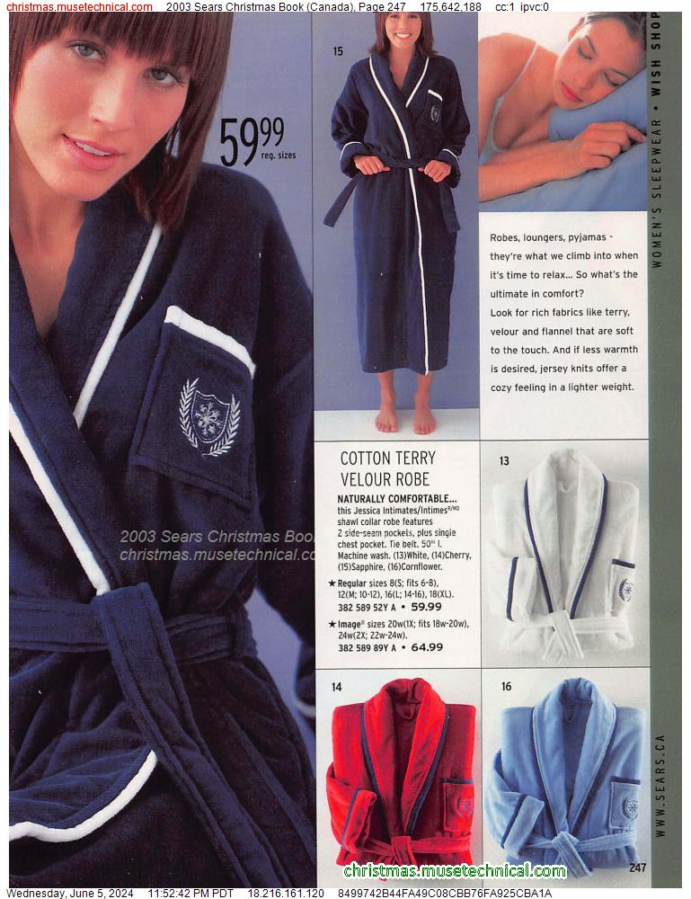 2003 Sears Christmas Book (Canada), Page 247