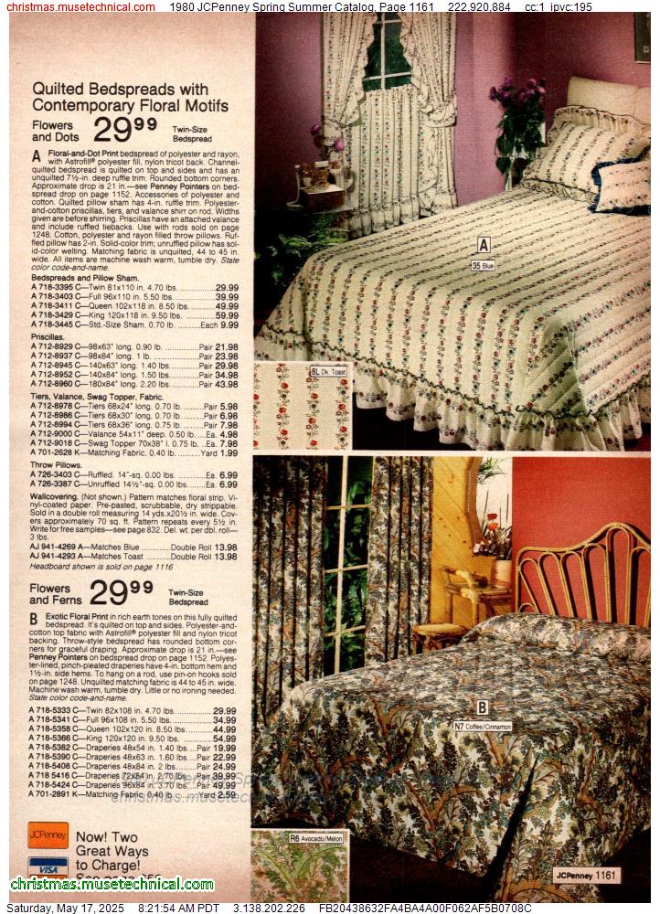 1980 JCPenney Spring Summer Catalog, Page 1161