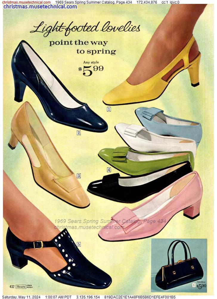 1969 Sears Spring Summer Catalog, Page 434