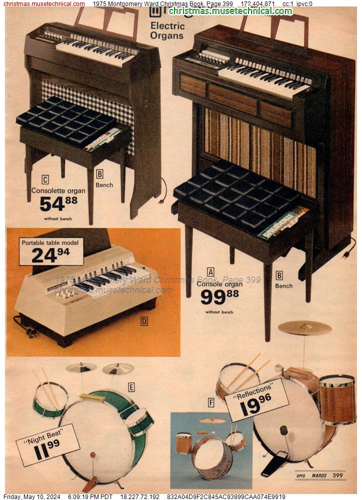 1975 Montgomery Ward Christmas Book, Page 399
