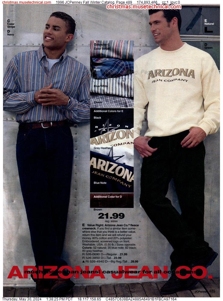 1996 JCPenney Fall Winter Catalog, Page 489