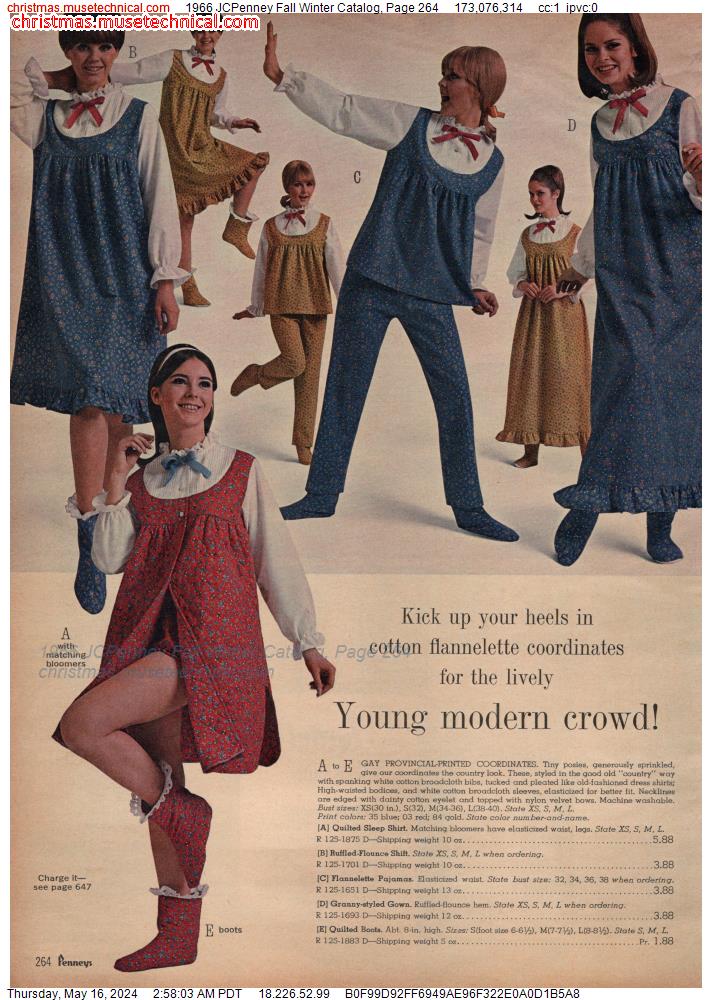 1966 JCPenney Fall Winter Catalog, Page 264