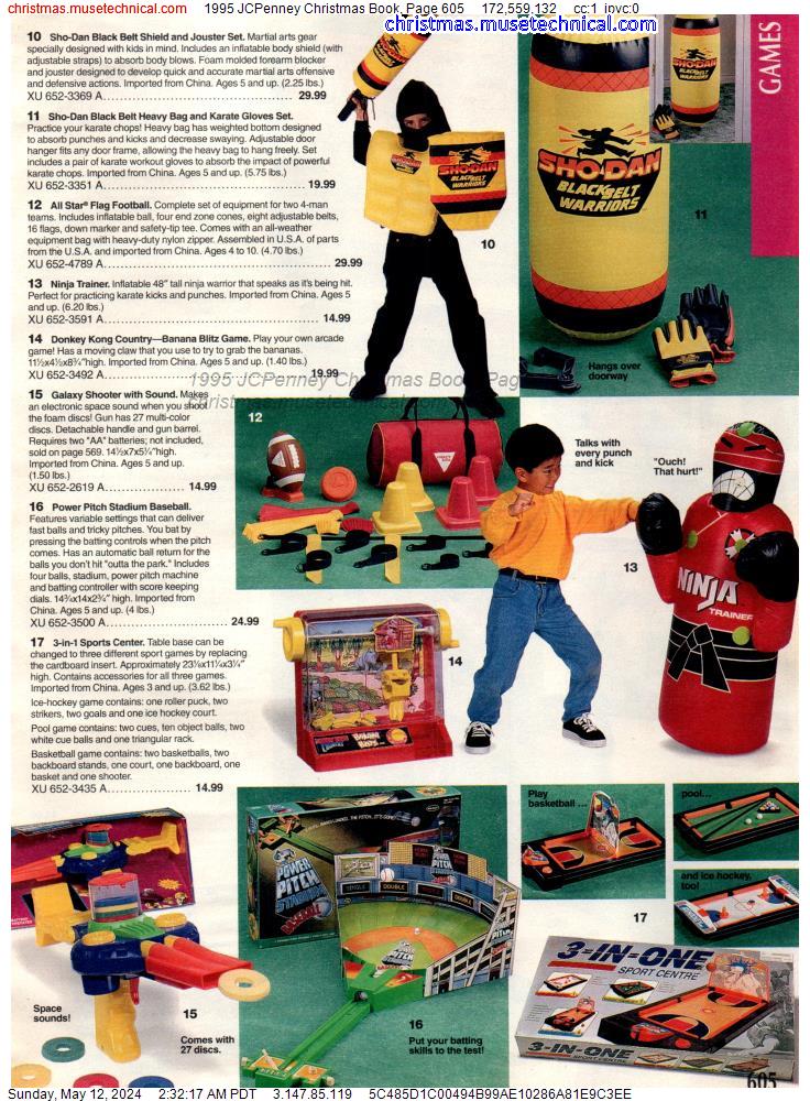 1995 JCPenney Christmas Book, Page 605