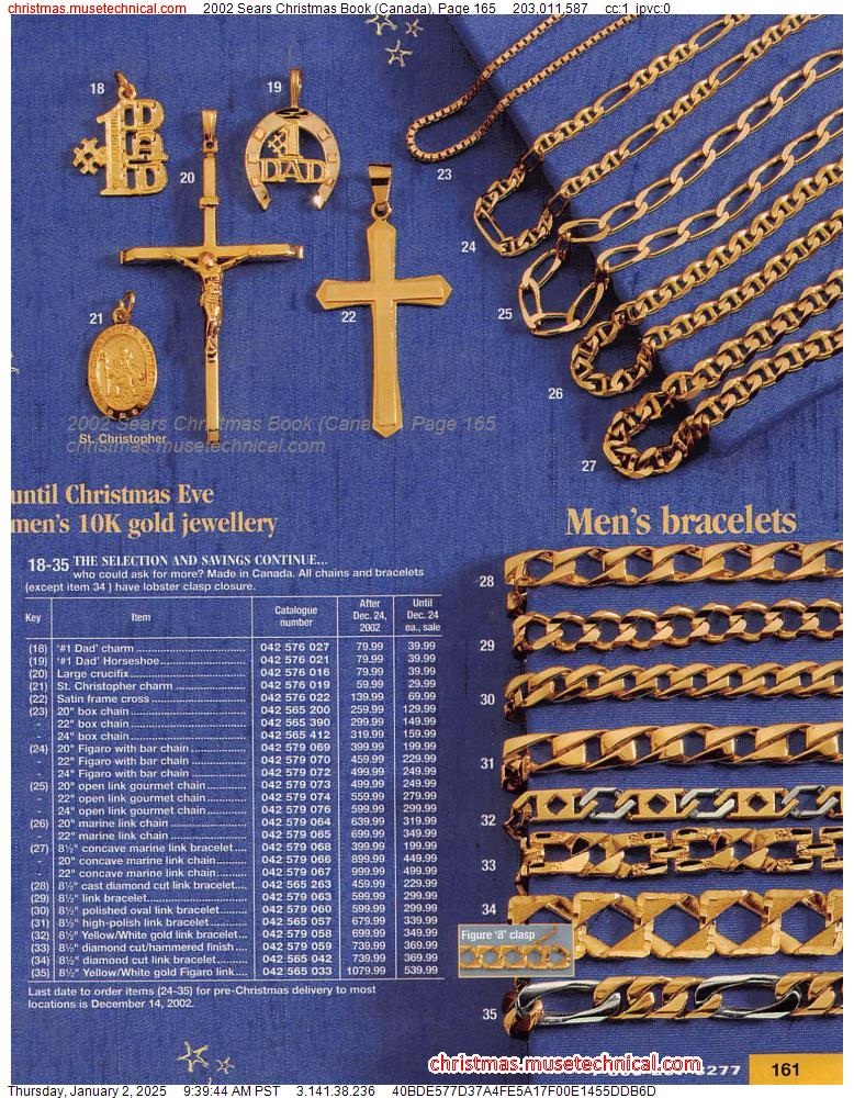 2002 Sears Christmas Book (Canada), Page 165