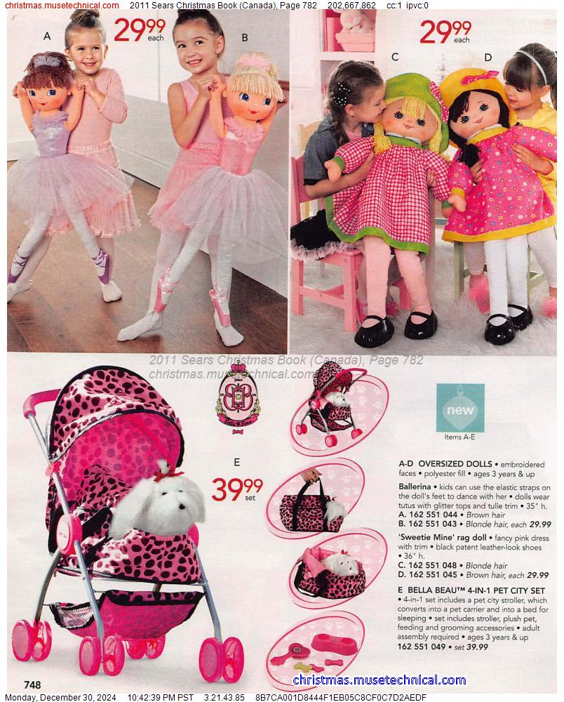 2011 Sears Christmas Book (Canada), Page 782