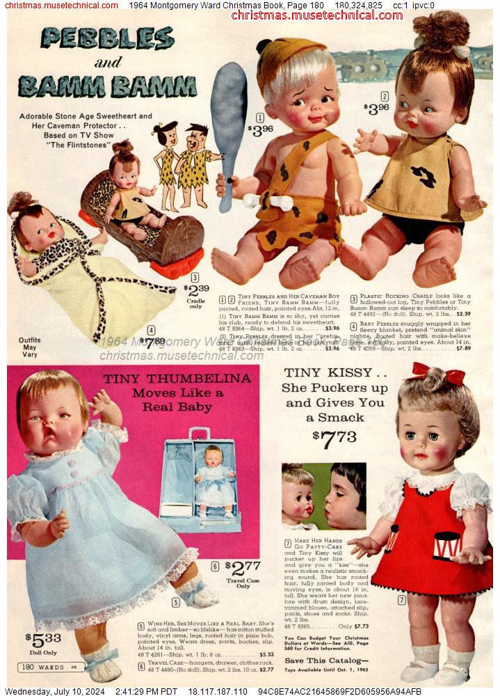 1964 Montgomery Ward Christmas Book, Page 180