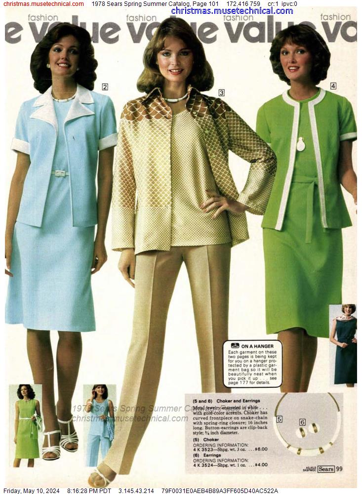 1978 Sears Spring Summer Catalog, Page 101