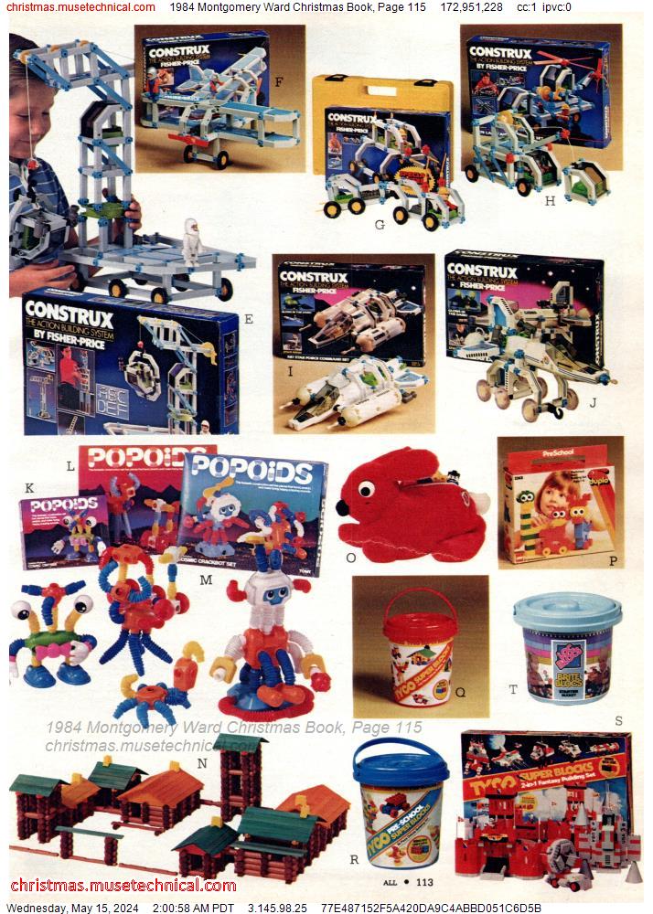 1984 Montgomery Ward Christmas Book, Page 115