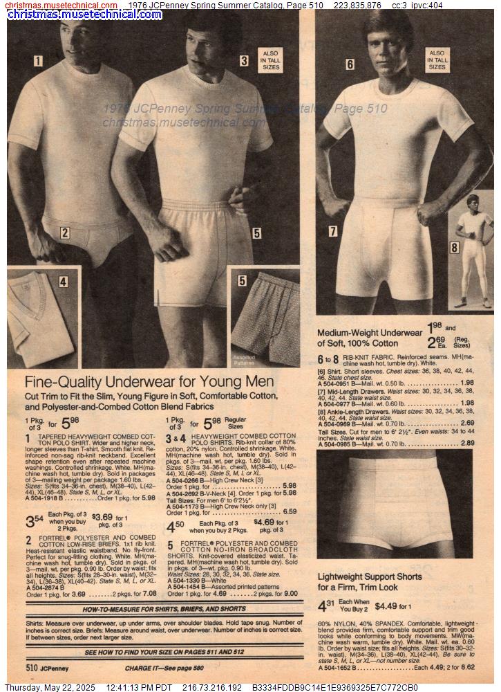 1976 JCPenney Spring Summer Catalog, Page 510
