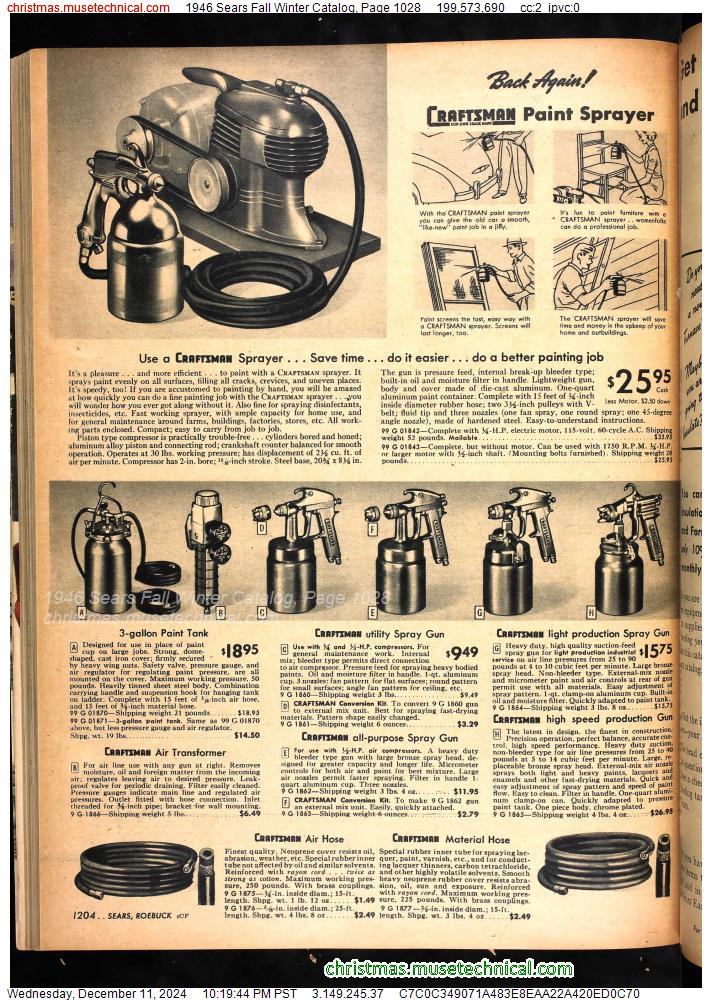 1946 Sears Fall Winter Catalog, Page 1028