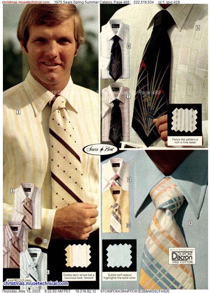 1975 Sears Spring Summer Catalog, Page 488