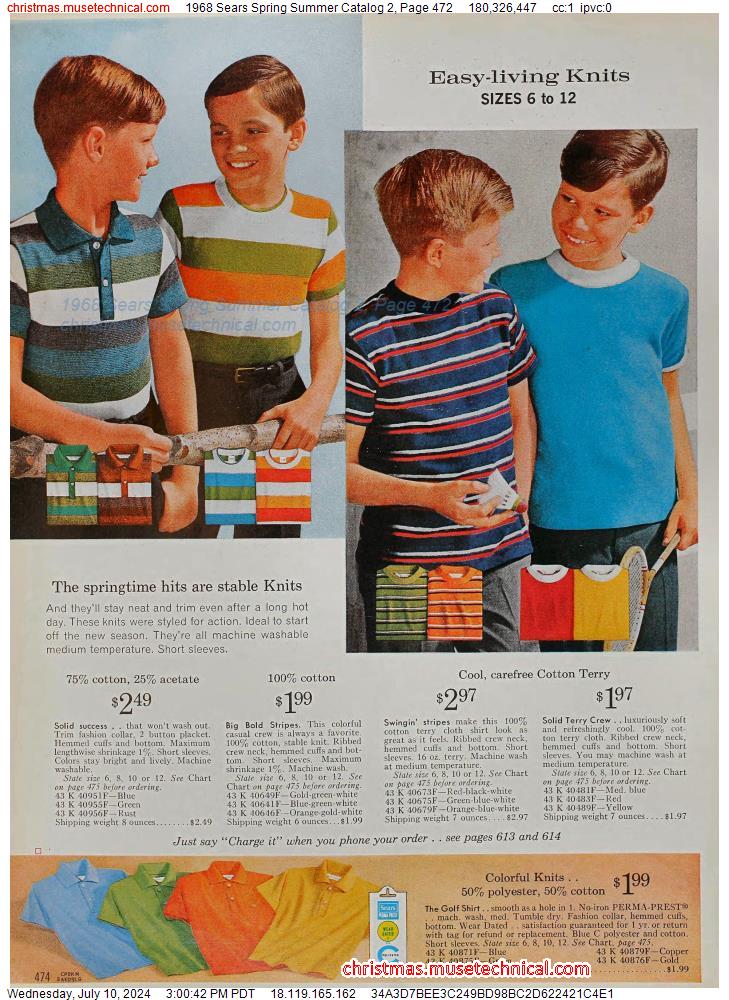 1968 Sears Spring Summer Catalog 2, Page 472