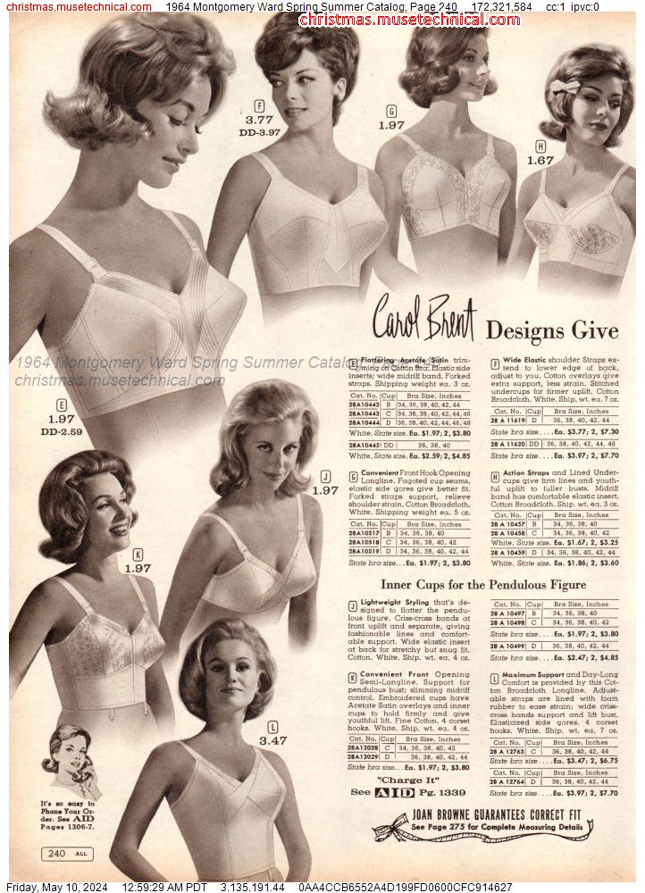 1964 Montgomery Ward Spring Summer Catalog, Page 240