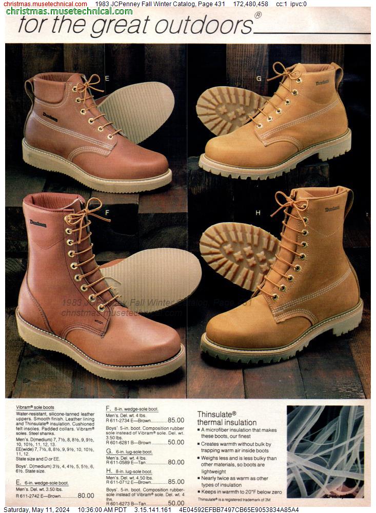 1983 JCPenney Fall Winter Catalog, Page 431