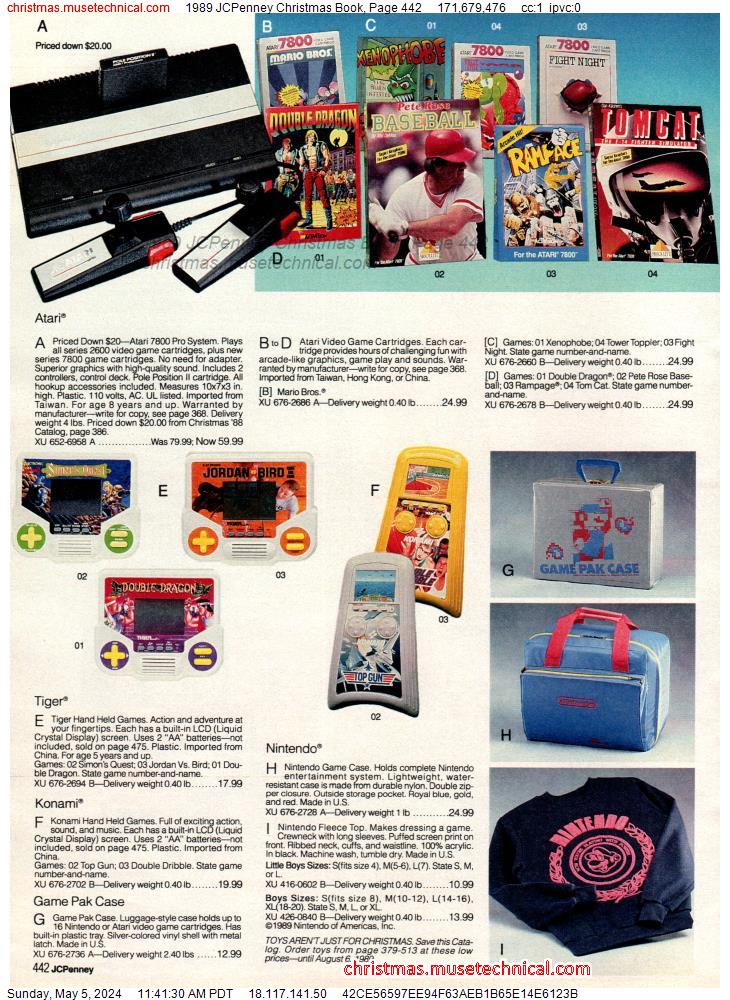 1989 JCPenney Christmas Book, Page 442