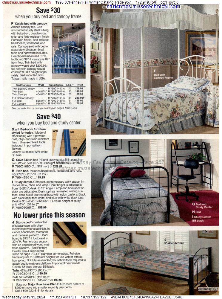 1996 JCPenney Fall Winter Catalog, Page 957