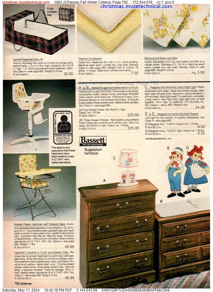 1983 JCPenney Fall Winter Catalog, Page 782