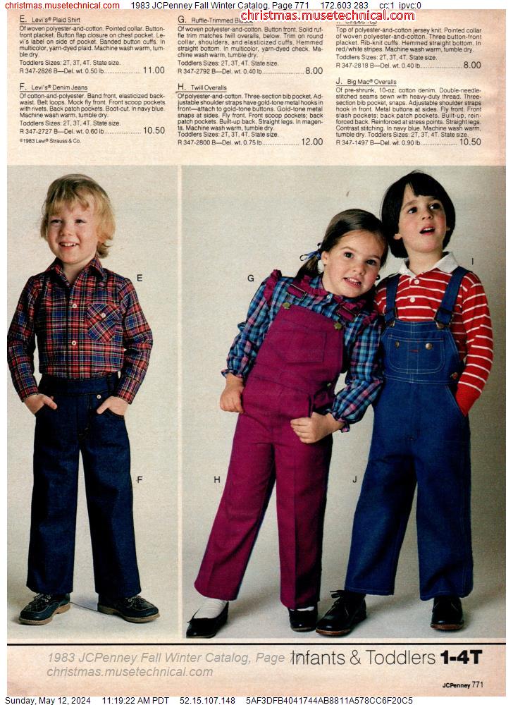 1983 JCPenney Fall Winter Catalog, Page 771