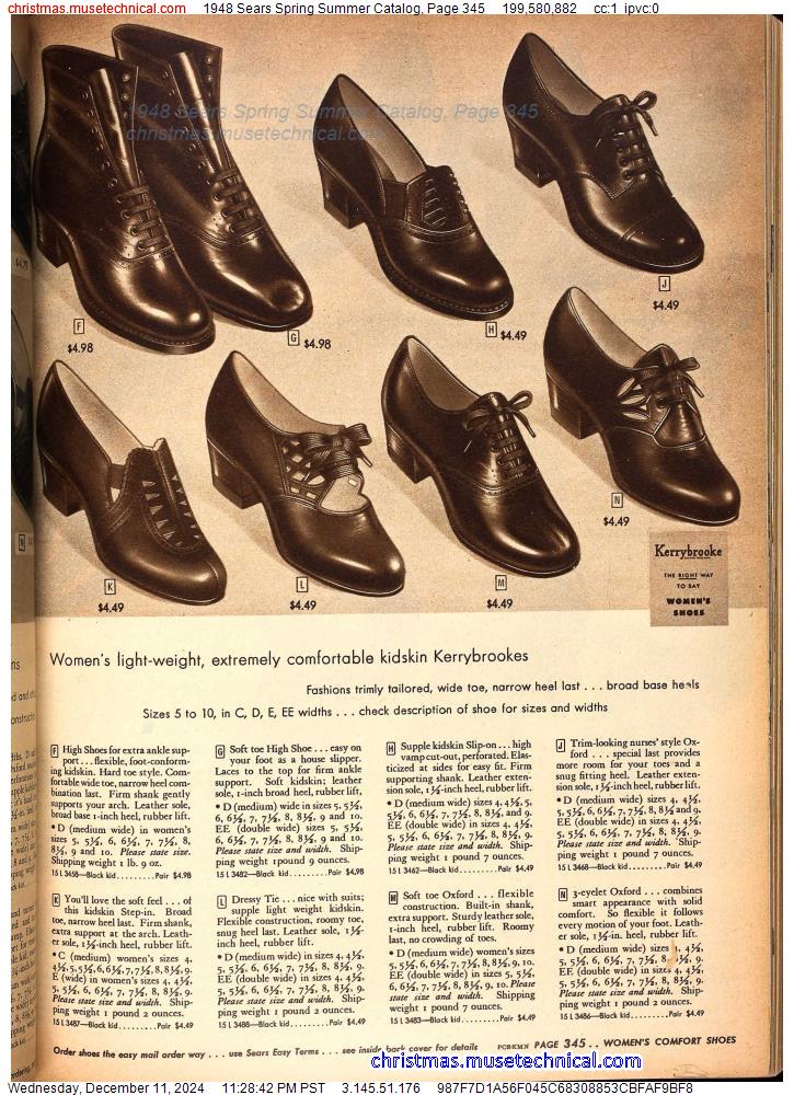 1948 Sears Spring Summer Catalog, Page 345