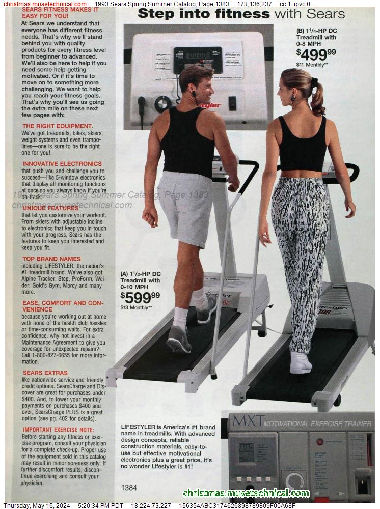 1993 Sears Spring Summer Catalog, Page 1383