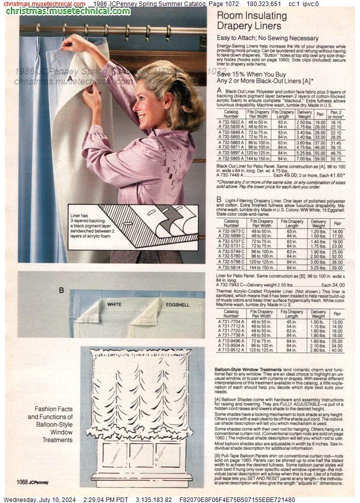 1986 JCPenney Spring Summer Catalog, Page 1072