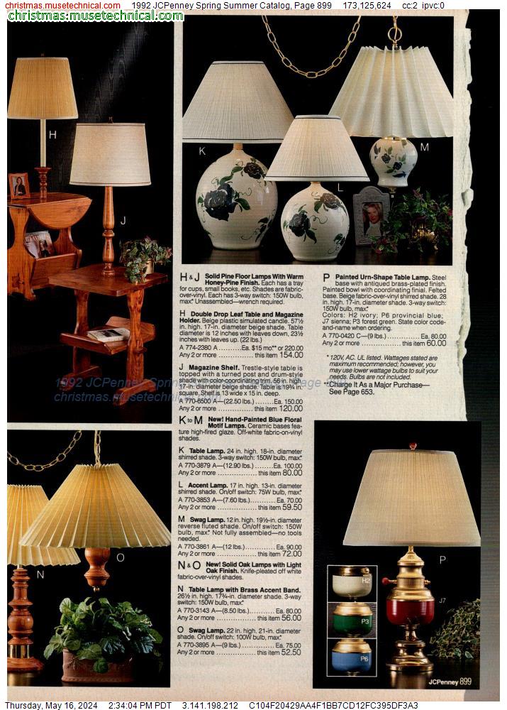 1992 JCPenney Spring Summer Catalog, Page 899