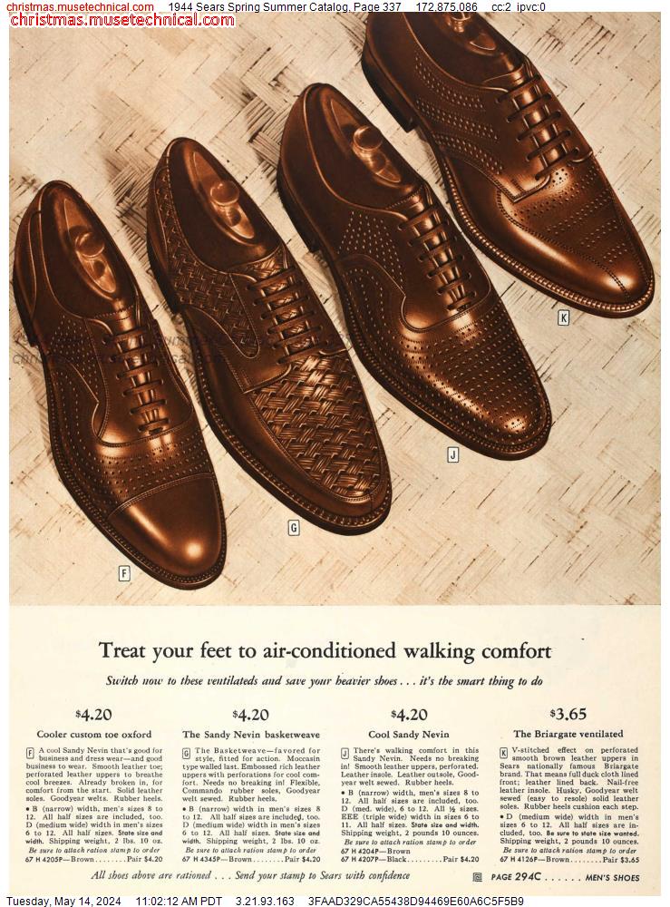 1944 Sears Spring Summer Catalog, Page 337