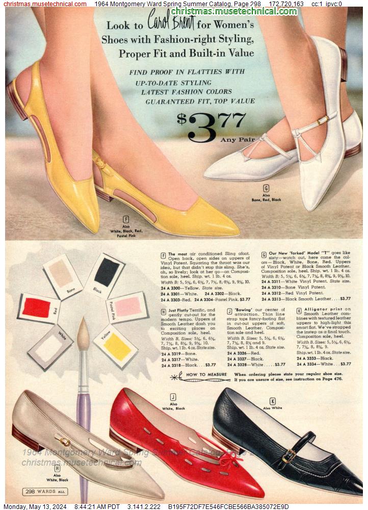 1964 Montgomery Ward Spring Summer Catalog, Page 298