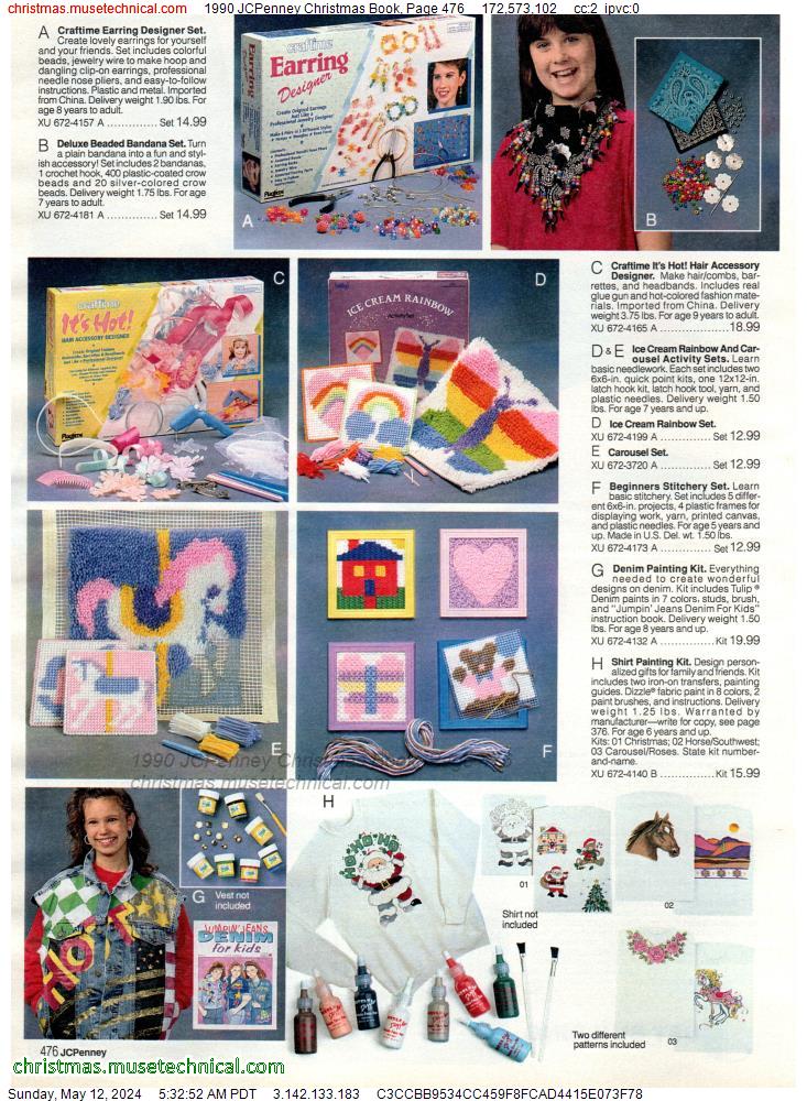 1990 JCPenney Christmas Book, Page 476
