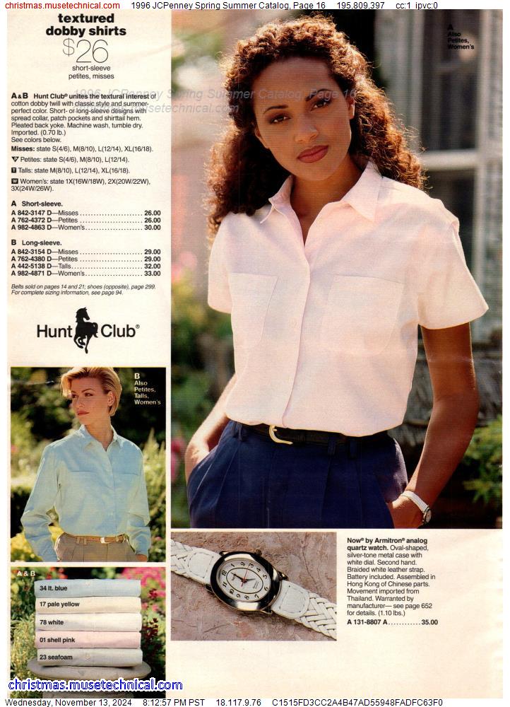 1996 JCPenney Spring Summer Catalog, Page 16