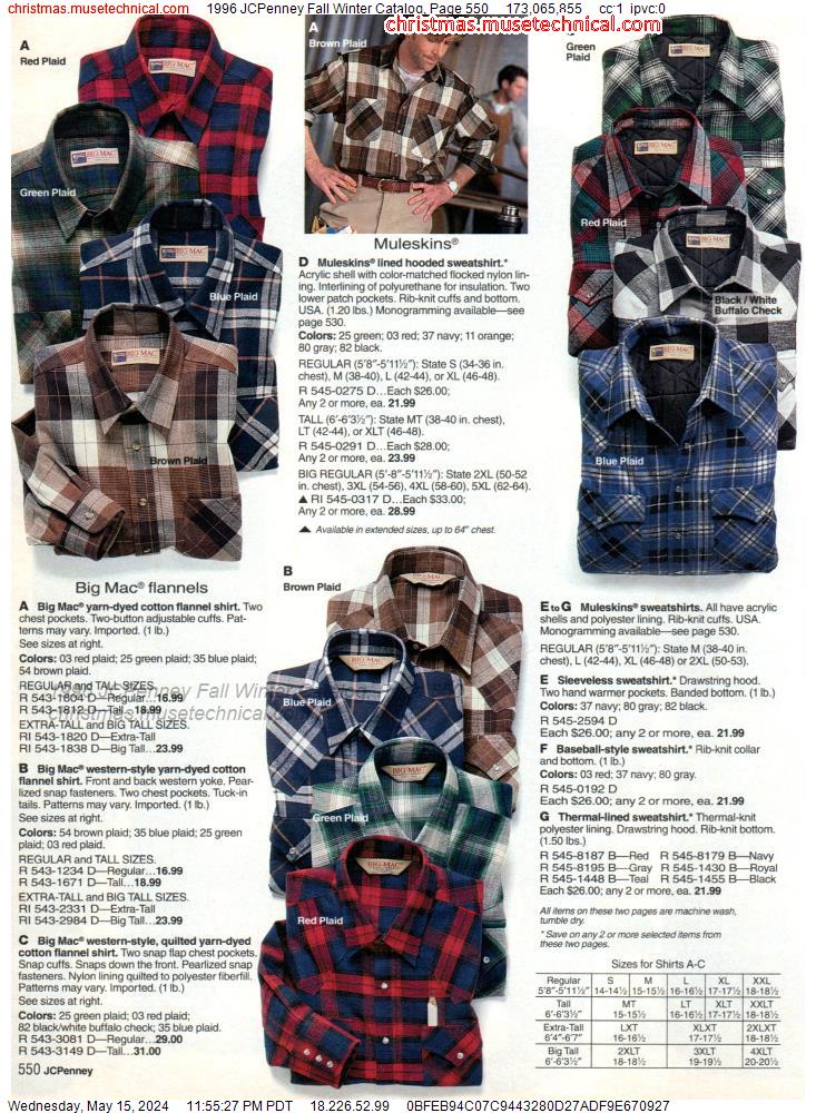 1996 JCPenney Fall Winter Catalog, Page 550