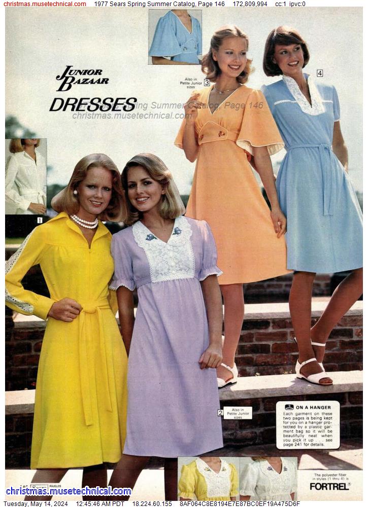 1977 Sears Spring Summer Catalog, Page 146