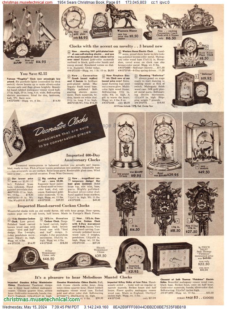 1954 Sears Christmas Book, Page 81