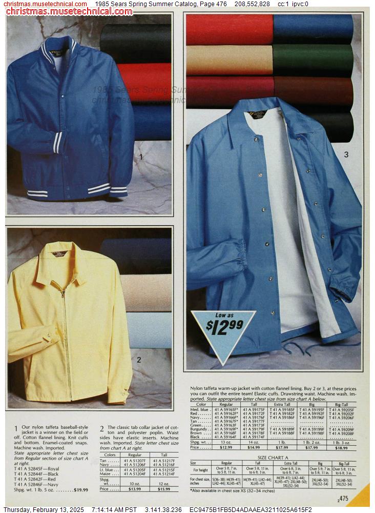 1985 Sears Spring Summer Catalog, Page 476