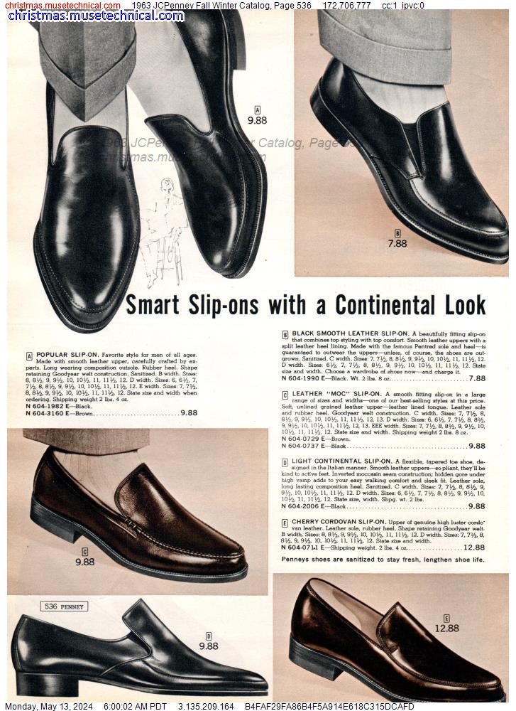 1963 JCPenney Fall Winter Catalog, Page 536