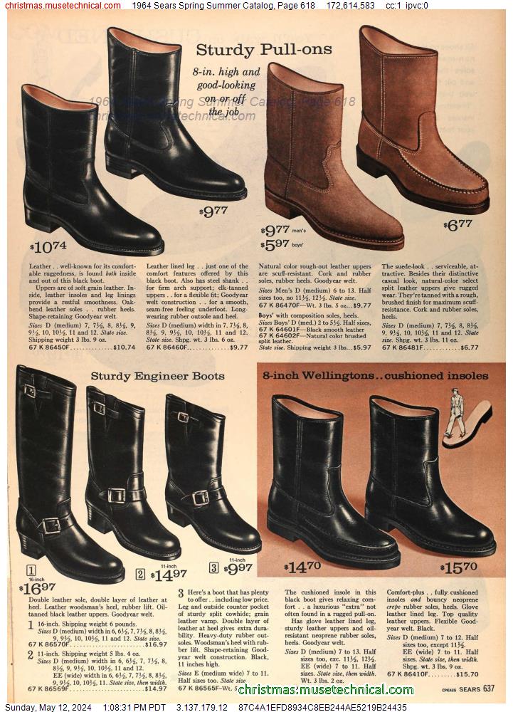 1964 Sears Spring Summer Catalog, Page 618