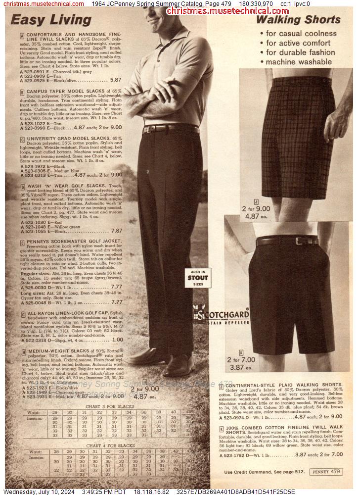 1964 JCPenney Spring Summer Catalog, Page 479