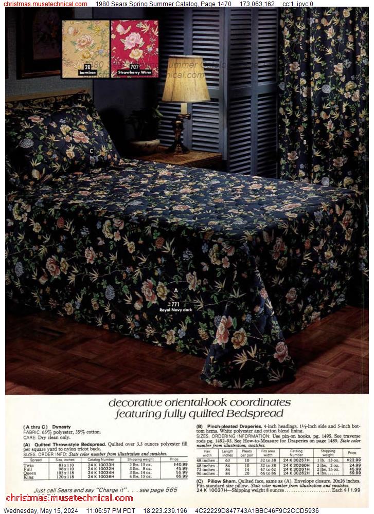 1980 Sears Spring Summer Catalog, Page 1470