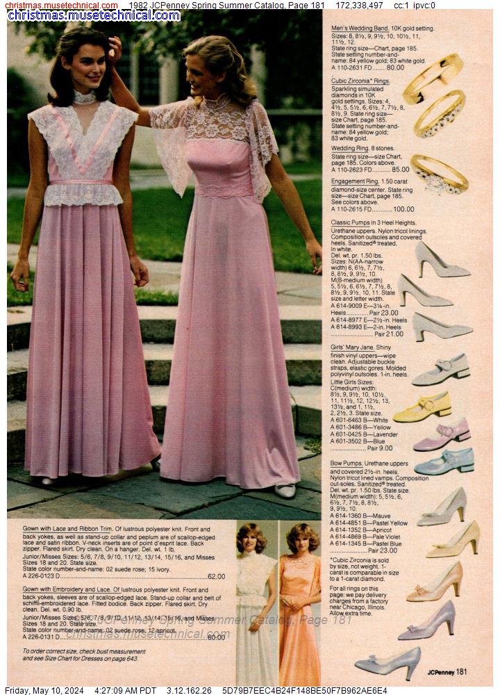 1982 JCPenney Spring Summer Catalog, Page 181