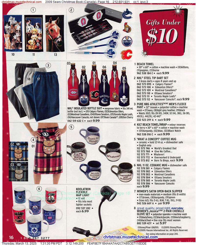 2009 Sears Christmas Book (Canada), Page 16