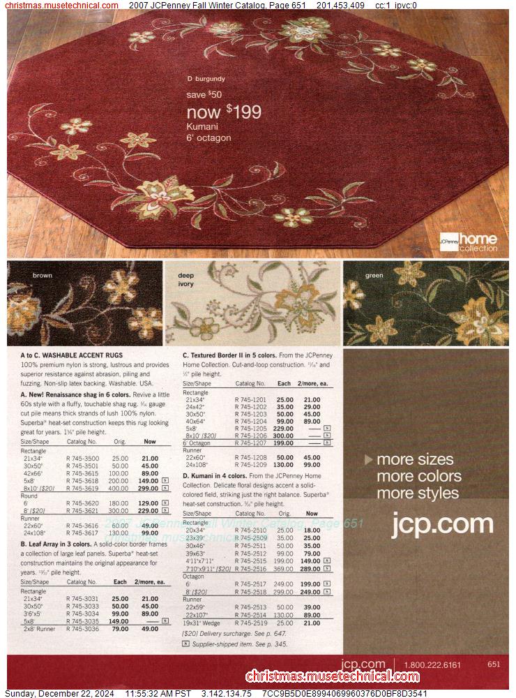 2007 JCPenney Fall Winter Catalog, Page 651