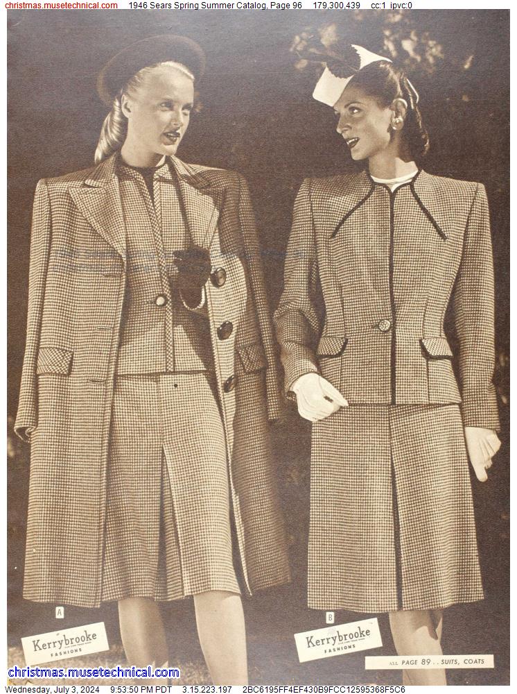 1946 Sears Spring Summer Catalog, Page 96