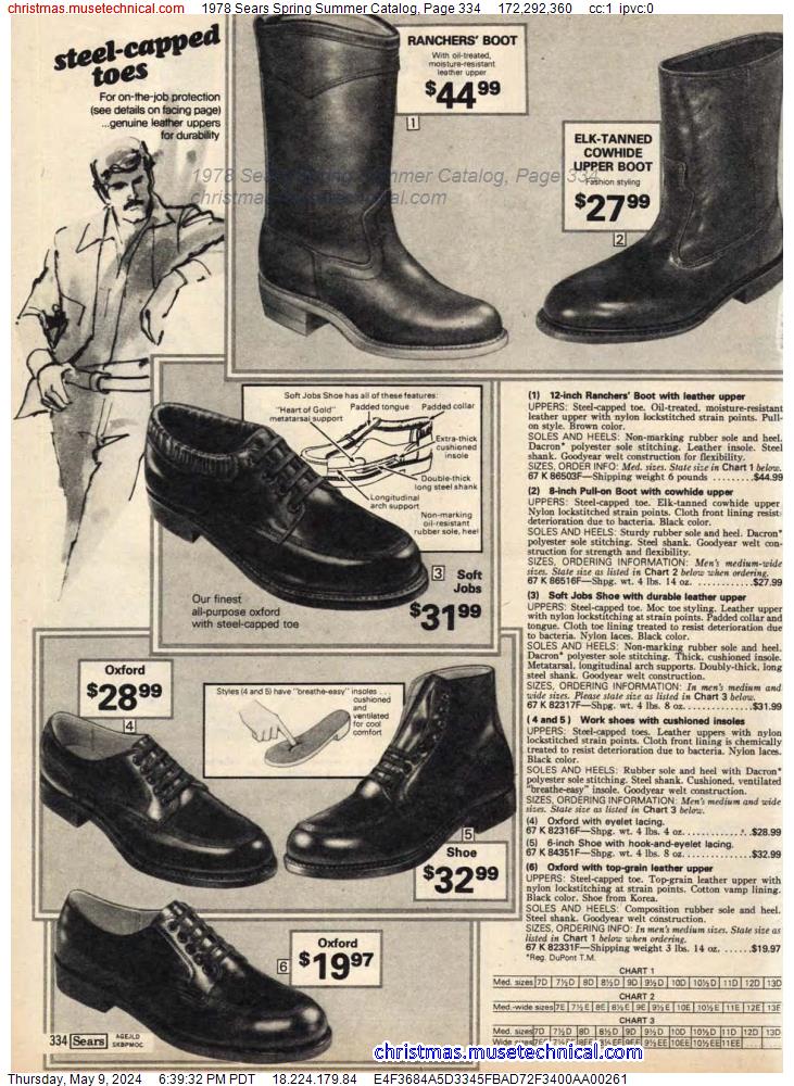1978 Sears Spring Summer Catalog, Page 334