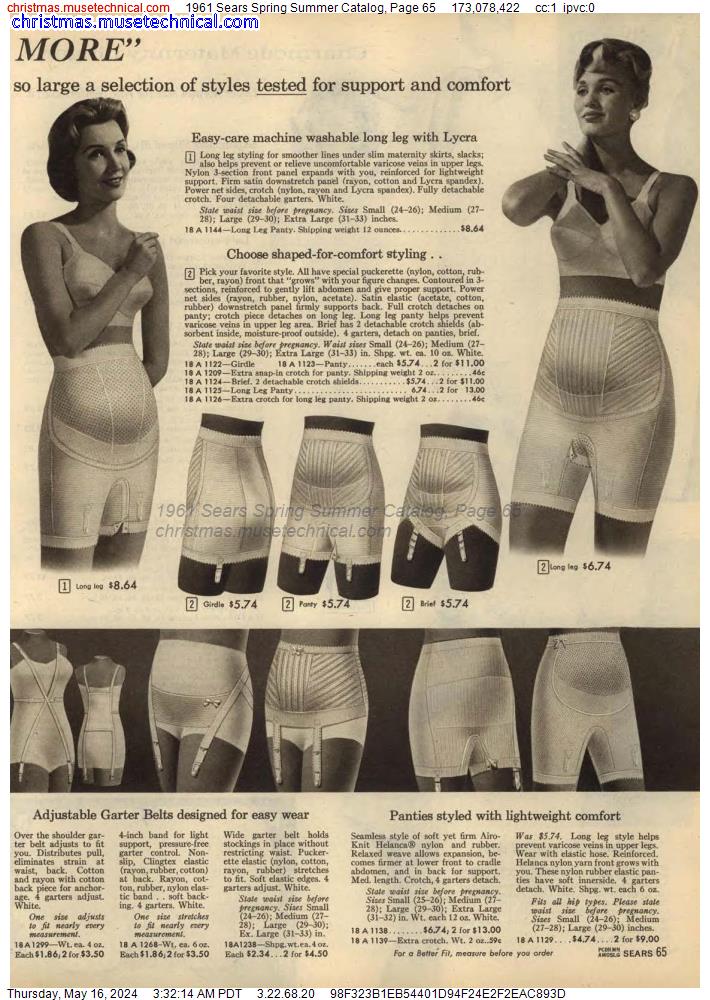 1961 Sears Spring Summer Catalog, Page 65
