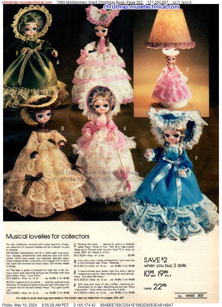 1980 Montgomery Ward Christmas Book, Page 303